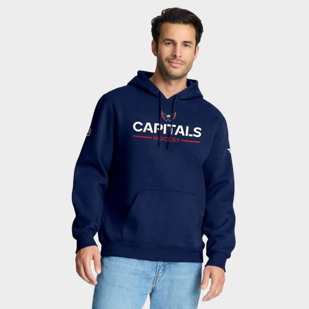 Washington Capitals Fanatics Authentic Pro Primary Hoodie Navy