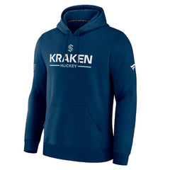 Seattle Kraken Fanatics Authentic Pro Primary Hoodie Deep Sea Blue