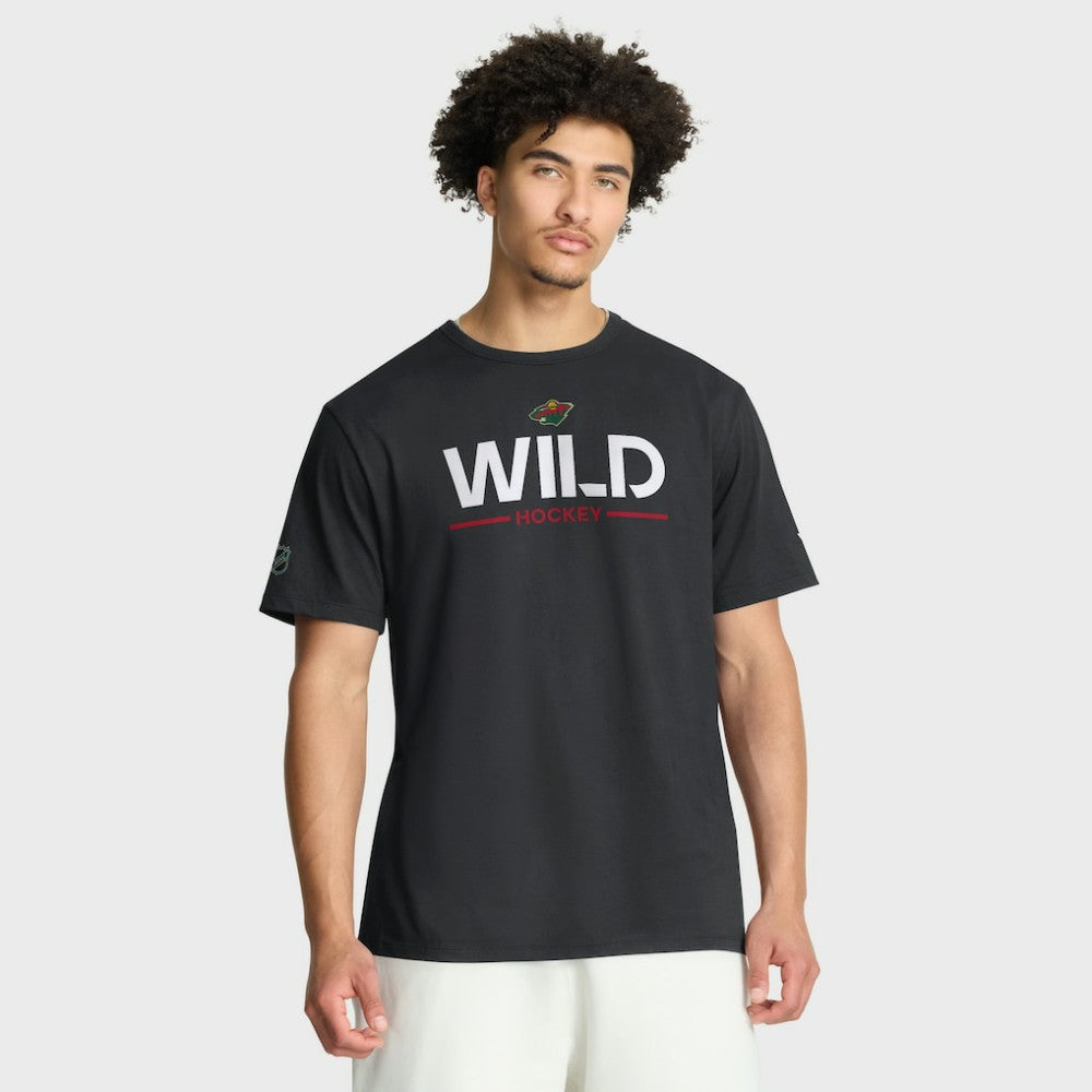 Minnesota Wild Fanatics Authentic Pro Primary T-Shirt Black