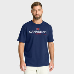 Montreal Canadiens Fanatics Authentic Pro Primary T-Shirt Navy