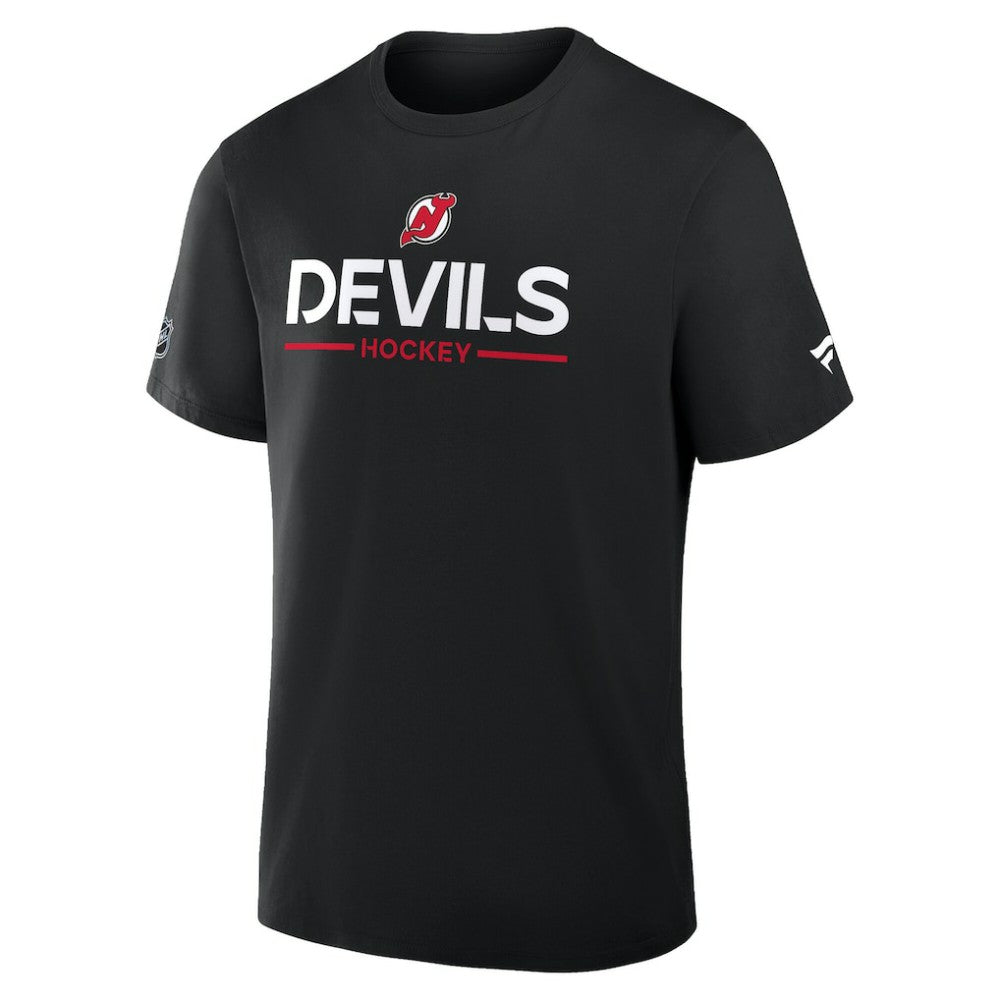 New Jersey Devils Fanatics Authentic Pro Primary T-Shirt Black