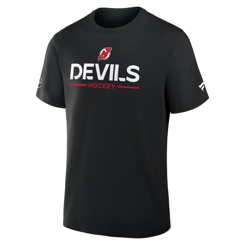New Jersey Devils Fanatics Authentic Pro Primary T-Shirt Black