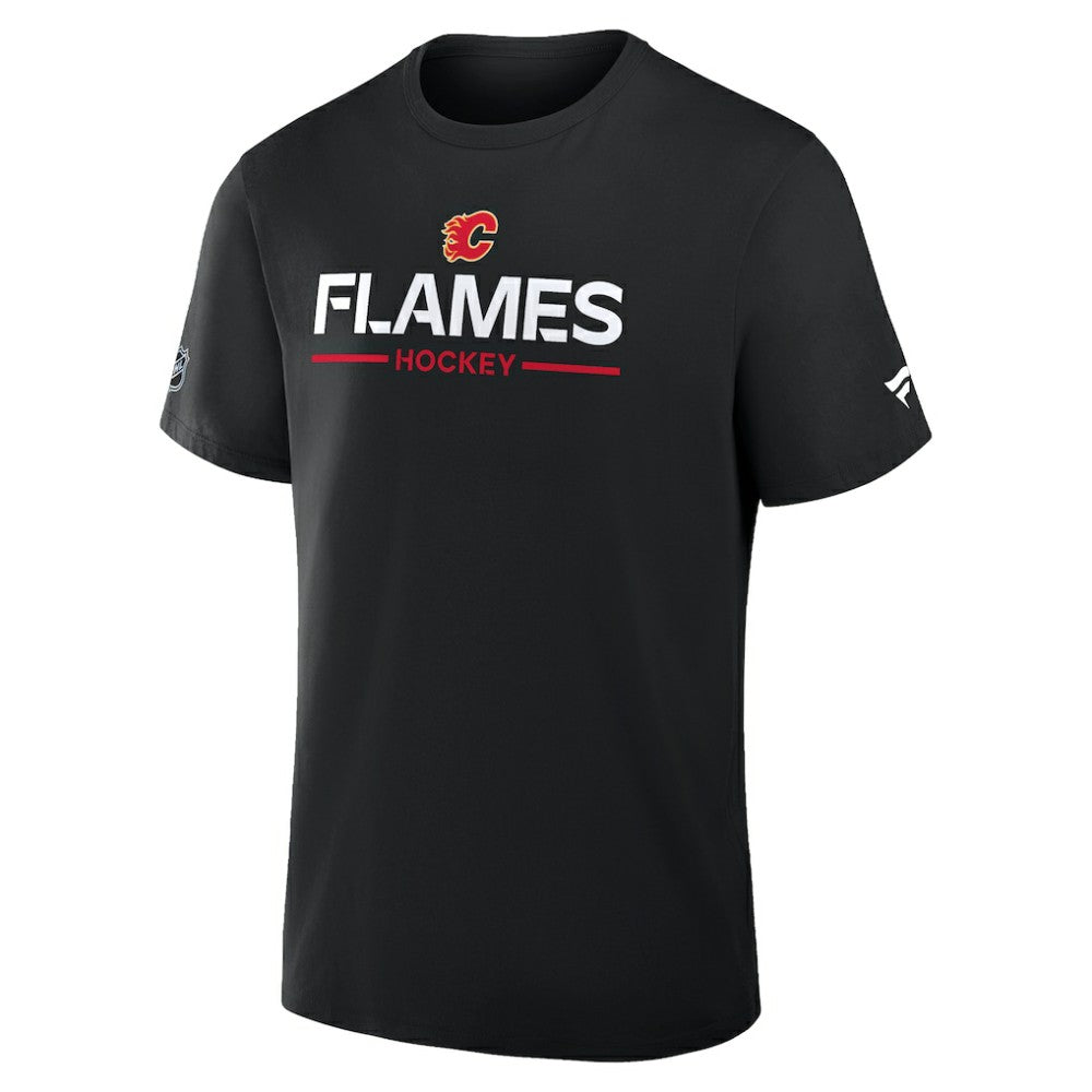 Calgary Flames Fanatics Authentic Pro Primary T-Shirt Black