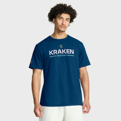 Seattle Kraken Fanatics Authentic Pro Primary T-Shirt Deep Sea Blue
