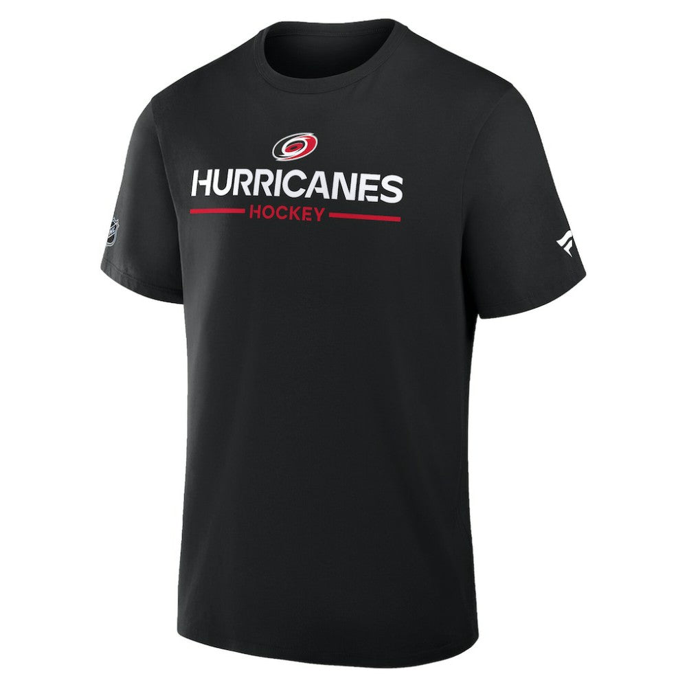 Carolina Hurricanes Fanatics Authentic Pro Primary T-Shirt Black
