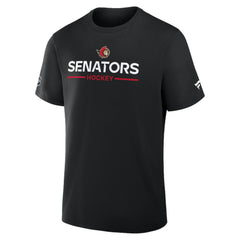 Ottawa Senators Fanatics Authentic Pro Primary T-Shirt Black