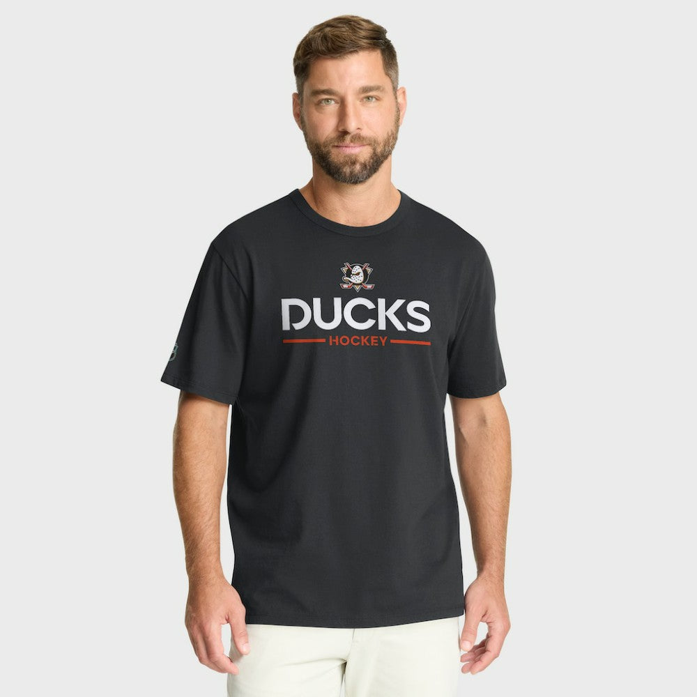 Anaheim Ducks Fanatics Authentic Pro Primary T-Shirt Black