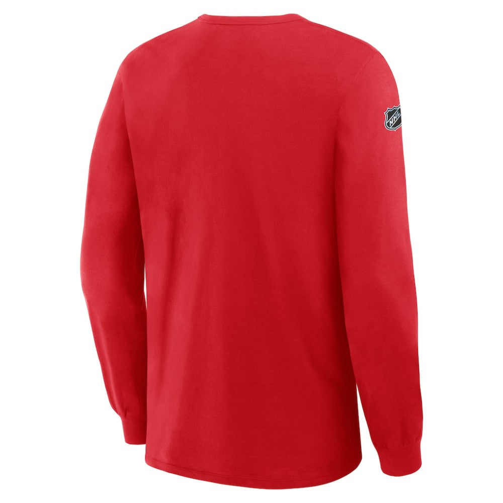 Florida Panthers Fanatics Authentic Pro Property Of Practice Long Sleeve T-Shirt Red