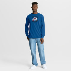 Colorado Avalanche Fanatics Authentic Pro Property Of Practice Long Sleeve T-Shirt Blue