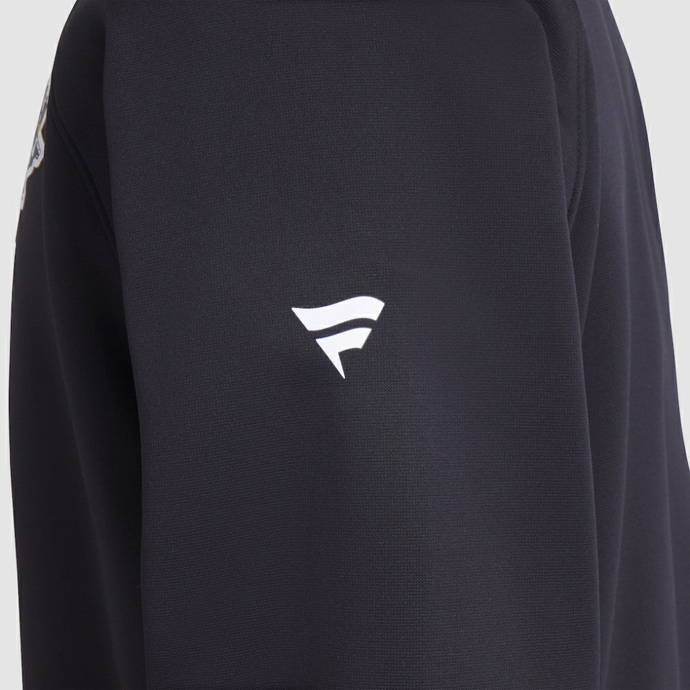 Pittsburgh Penguins Fanatics Authentic Pro Rink Raglan Quarter-Zip Pullover Black