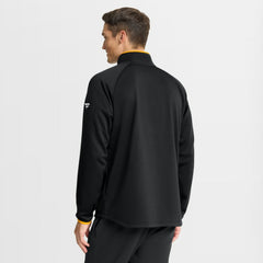 Boston Bruins Fanatics Authentic Pro Rink Raglan Quarter-Zip Pullover Black