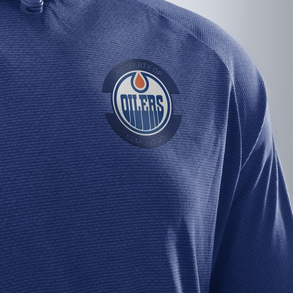 Edmonton Oilers Fanatics Authentic Pro Rink Hoodie Royal