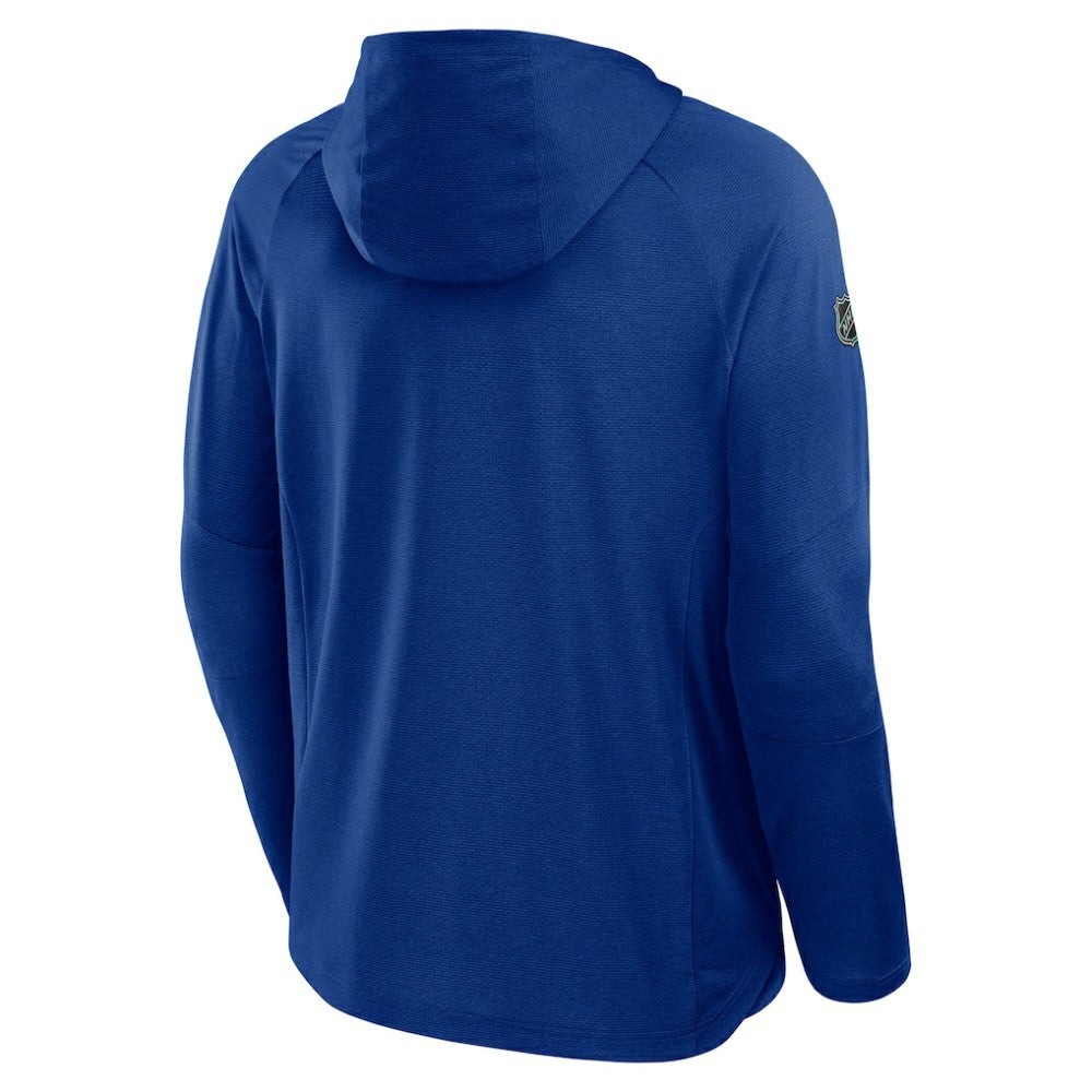 Toronto Maple Leafs Fanatics Authentic Pro Rink Hoodie Blue