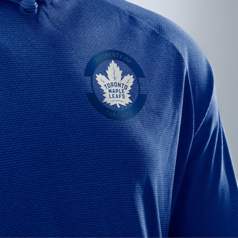 Toronto Maple Leafs Fanatics Authentic Pro Rink Hoodie Blue