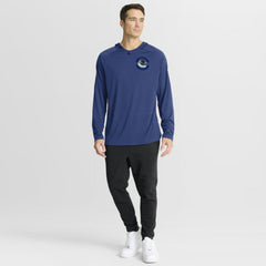 Vancouver Canucks Fanatics Authentic Pro Rink Hoodie Blue