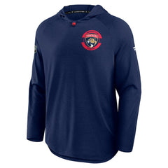 Florida Panthers Fanatics Authentic Pro Rink Raglan Hoodie Navy