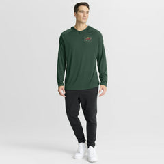 Minnesota Wild Fanatics Authentic Pro Rink Hoodie Green