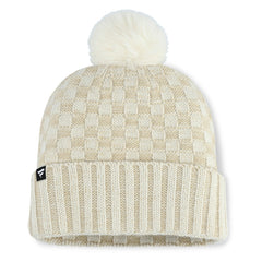 Tennessee Titans Women's Nickel Cuffed Knit Hat with Pom - Natural discount