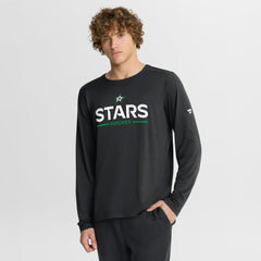 Dallas Stars Fanatics Authentic Pro Rink Tech Long Sleeve T-Shirt Black