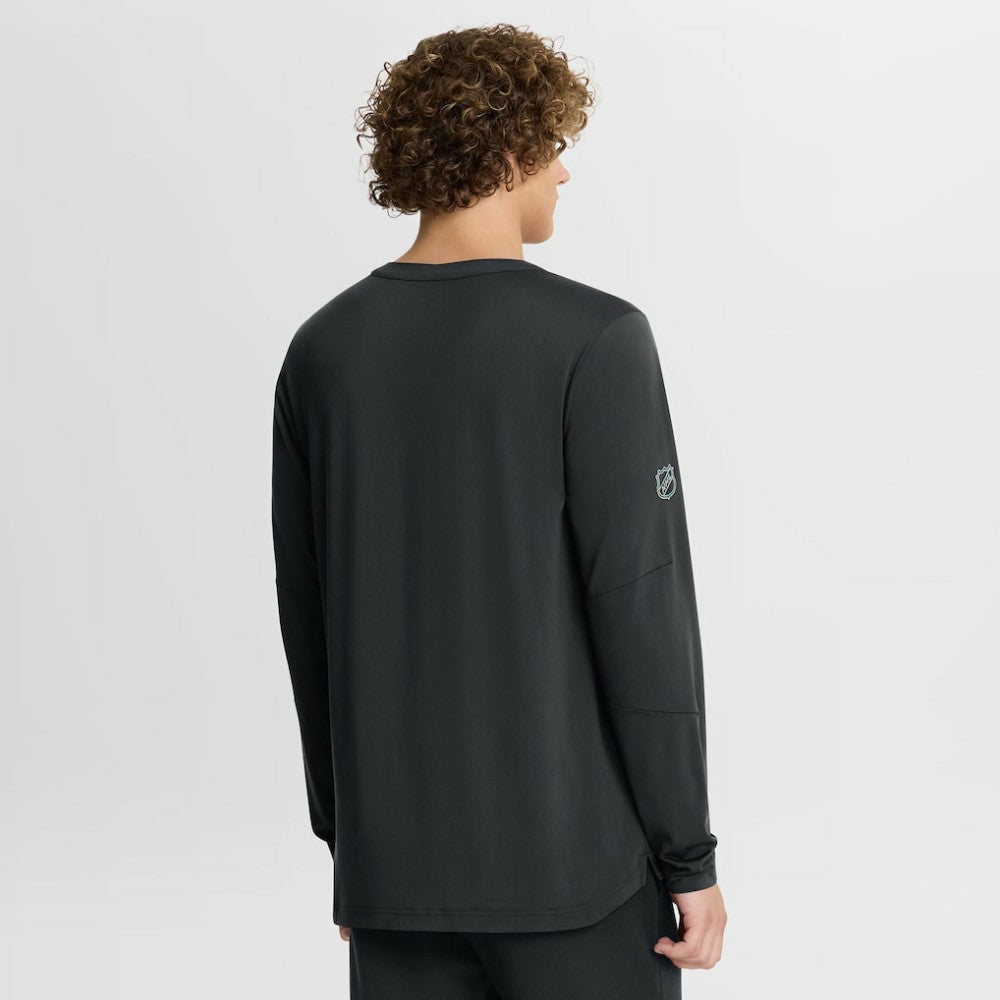 Dallas Stars Fanatics Authentic Pro Rink Tech Long Sleeve T-Shirt Black