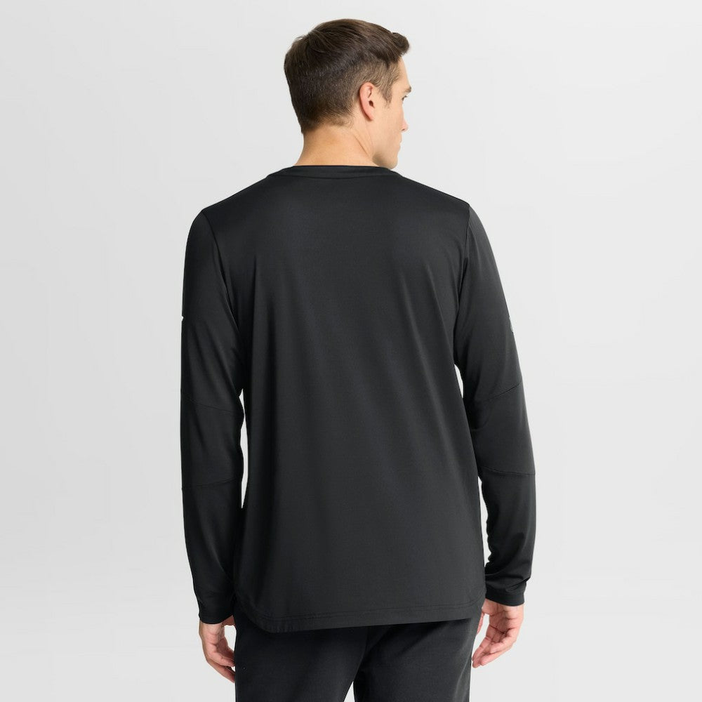 Detroit Red Wings Fanatics Authentic Pro Rink Tech Long Sleeve T-Shirt Black