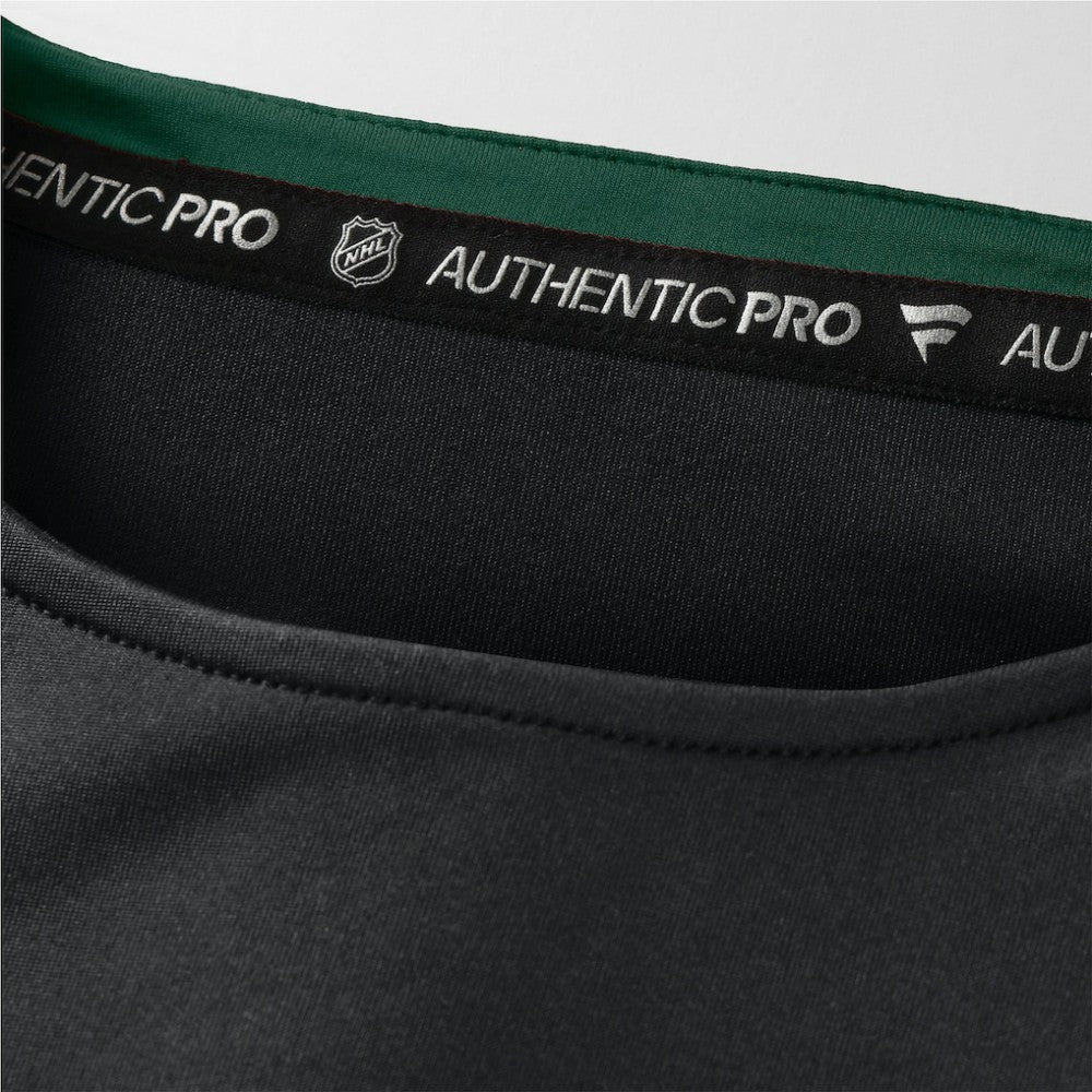 Minnesota Wild Fanatics Authentic Pro Rink Tech Long Sleeve T-Shirt Black