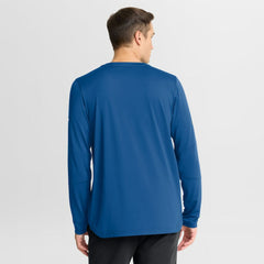 St. Louis Blues Fanatics Authentic Pro Rink Tech Long Sleeve T-Shirt Blue