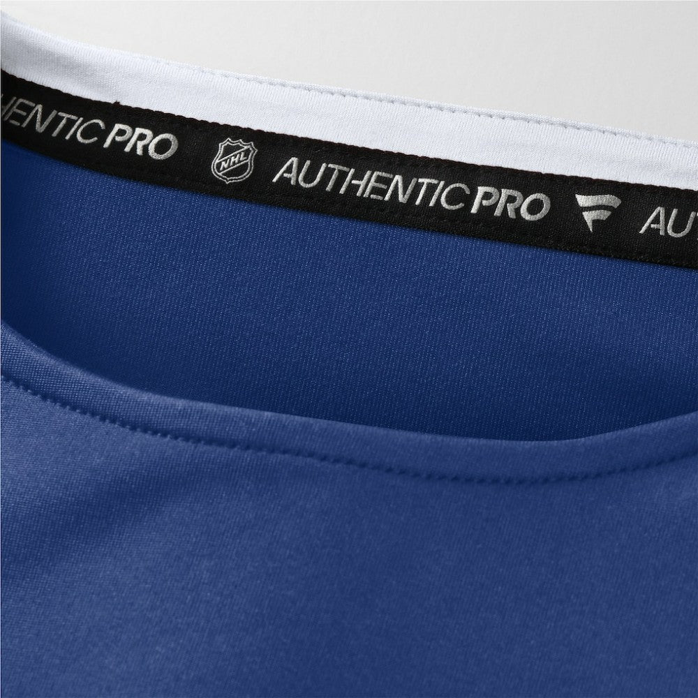 Toronto Maple Leafs Fanatics Authentic Pro Rink Tech Long Sleeve T-Shirt Blue