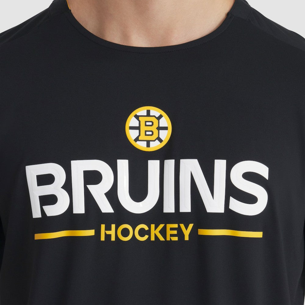 Boston Bruins Fanatics Authentic Pro Rink Tech T-Shirt Black
