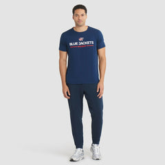 Columbus Blue Jackets Fanatics Authentic Pro Rink Tech T-Shirt Navy