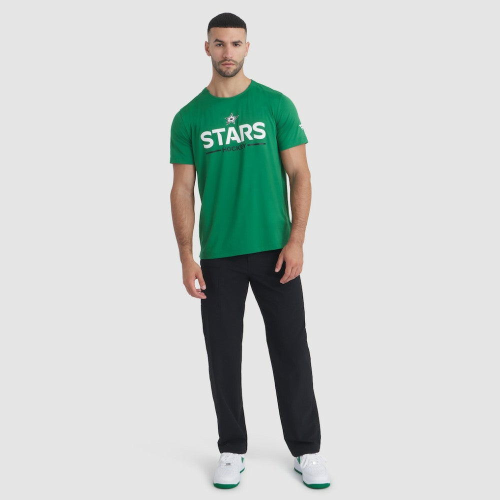 Dallas Stars Fanatics Authentic Pro Rink Tech T-Shirt Kelly Green