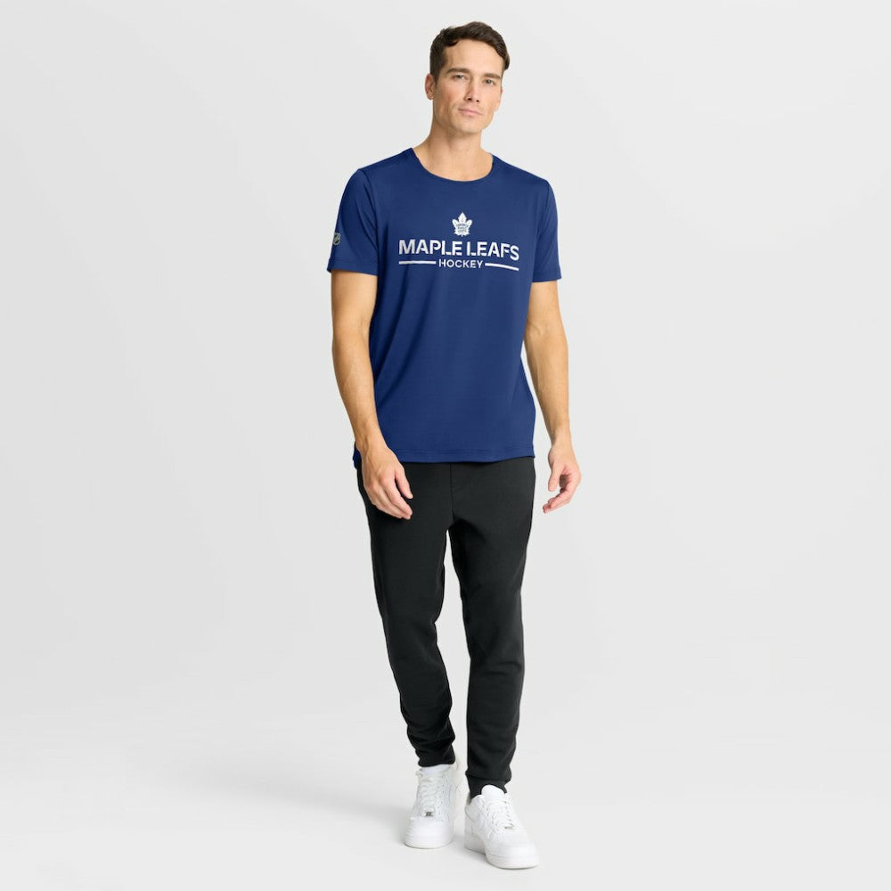 Toronto Maple Leafs Fanatics Authentic Pro Rink Tech T-Shirt Blue