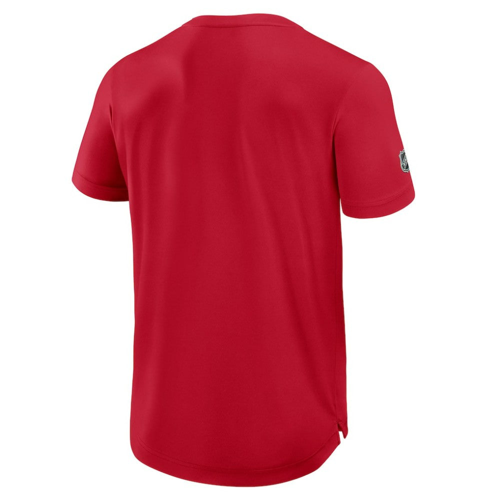 Montreal Canadiens Fanatics Authentic Pro Rink Tech T-Shirt Red