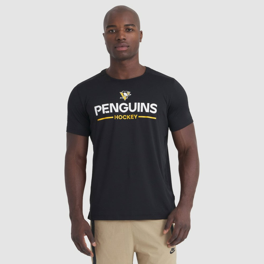 Pittsburgh Penguins Fanatics Authentic Pro Rink Tech T-Shirt Black