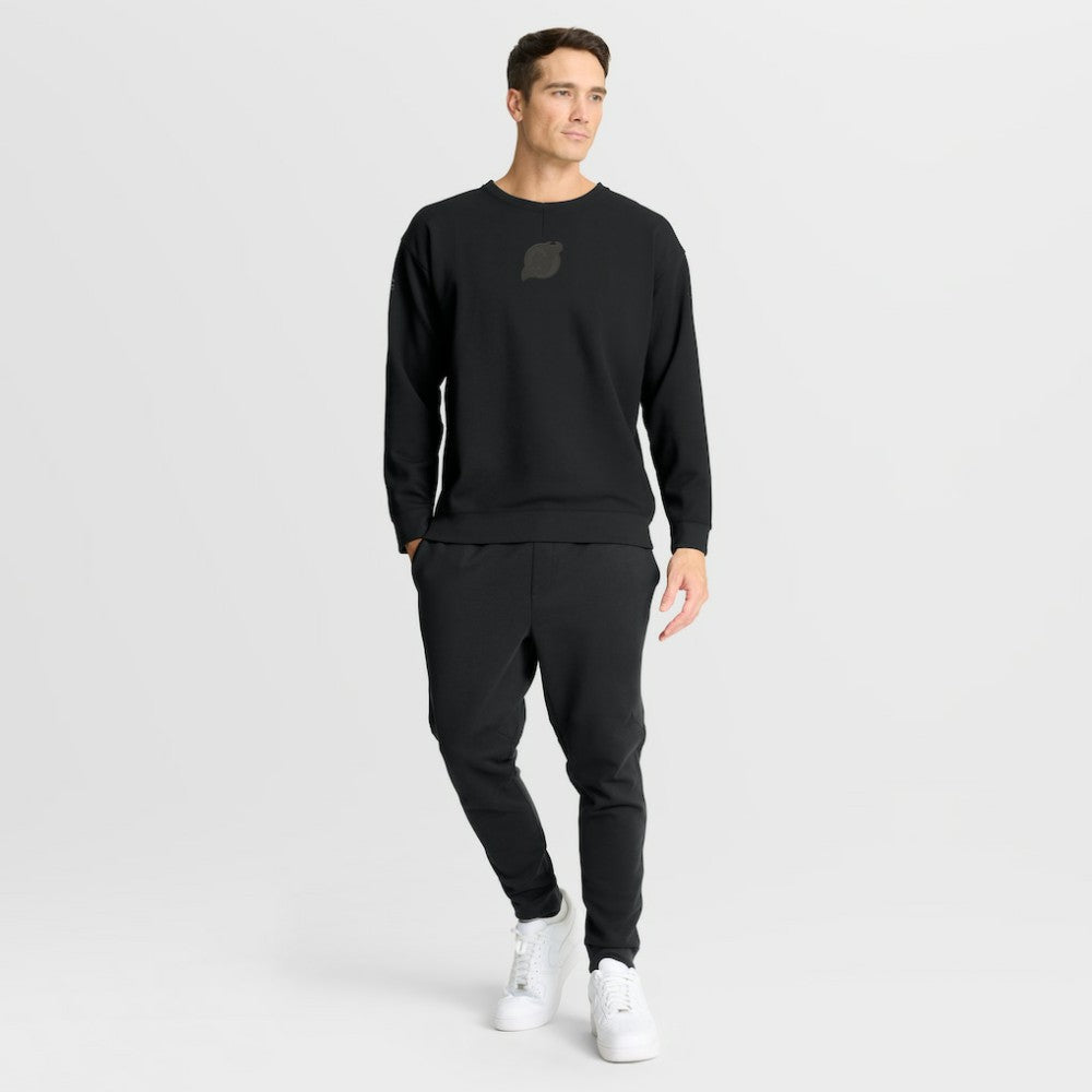 New Jersey Devils Fanatics Authentic Pro Road Tri-Blend Sweatshirt Black