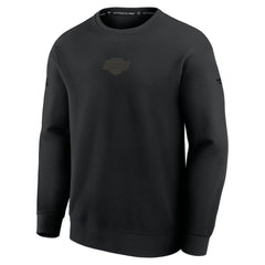 Los Angeles Kings Fanatics Authentic Pro Road Tri-Blend Sweatshirt Black
