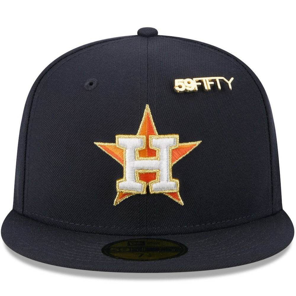 Houston Astros 2025 59FIFTY Day 59FIFTY Fitted Hat with Pins - Navy | New Era