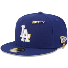 Los Angeles Dodgers 2025 59FIFTY Day 59FIFTY Fitted Hat with Pins - Royal | New Era