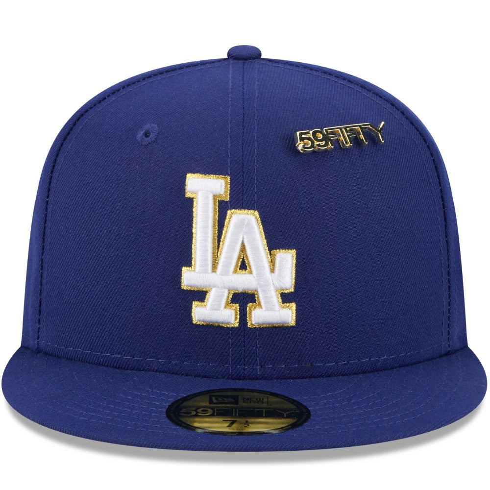 Los Angeles Dodgers 2025 59FIFTY Day 59FIFTY Fitted Hat with Pins - Royal | New Era