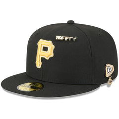 Pittsburgh Pirates 2025 59FIFTY Day 59FIFTY Fitted Hat with Pins - Black | New Era
