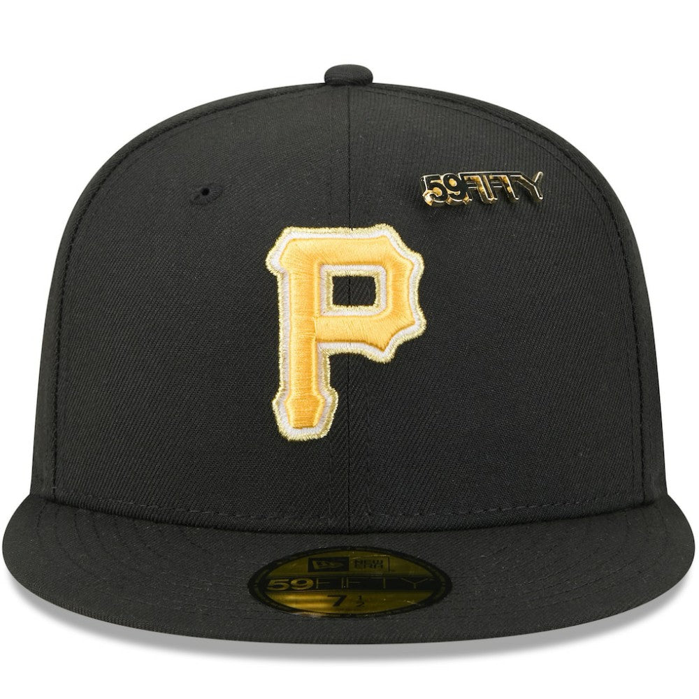 Pittsburgh Pirates 2025 59FIFTY Day 59FIFTY Fitted Hat with Pins - Black | New Era