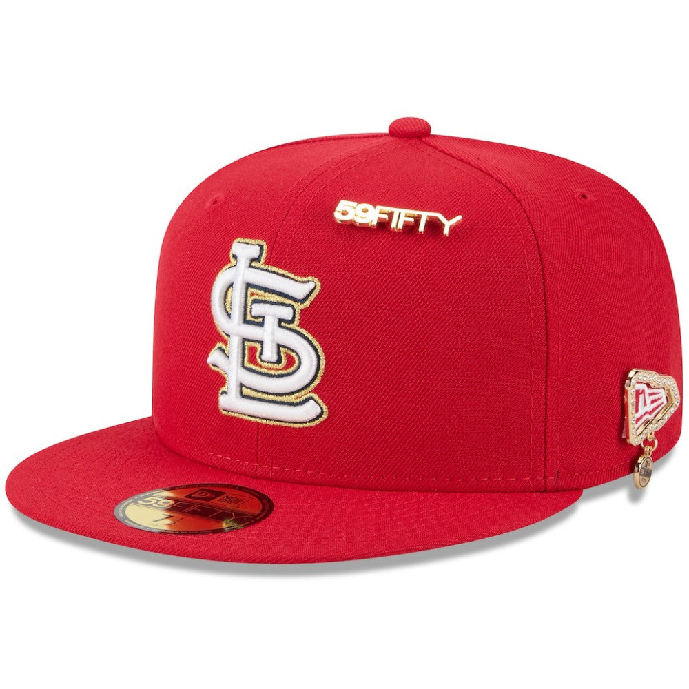 St. Louis Cardinals 2025 59FIFTY Day 59FIFTY Fitted Hat with Pins - Red | New Era