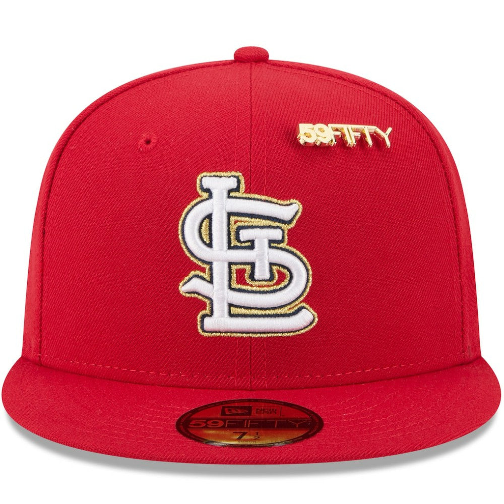 St. Louis Cardinals 2025 59FIFTY Day 59FIFTY Fitted Hat with Pins - Red | New Era