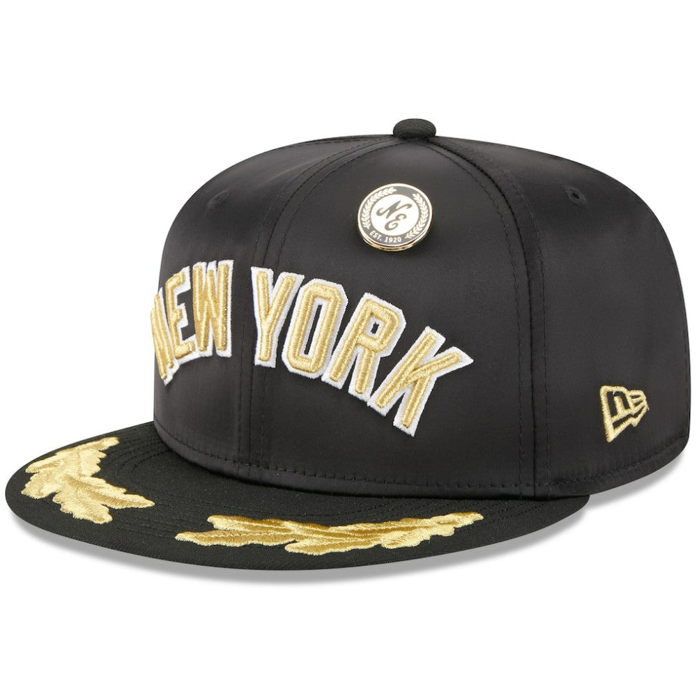 New York Yankees 2025 59FIFTY Day Gold Leaf 59FIFTY Fitted Hat - Black | New Era