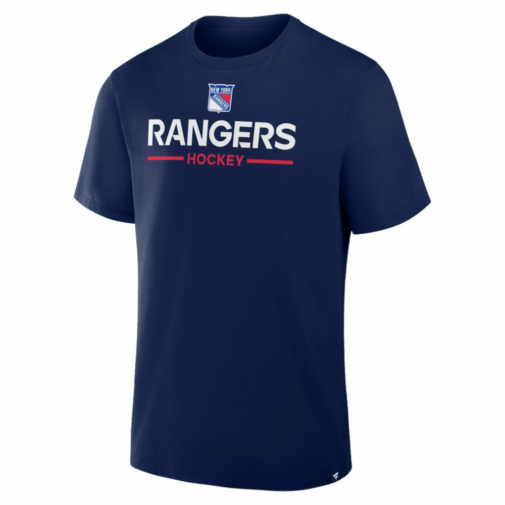 New York Rangers Fanatics Authentic Pro Primary T-Shirt Navy
