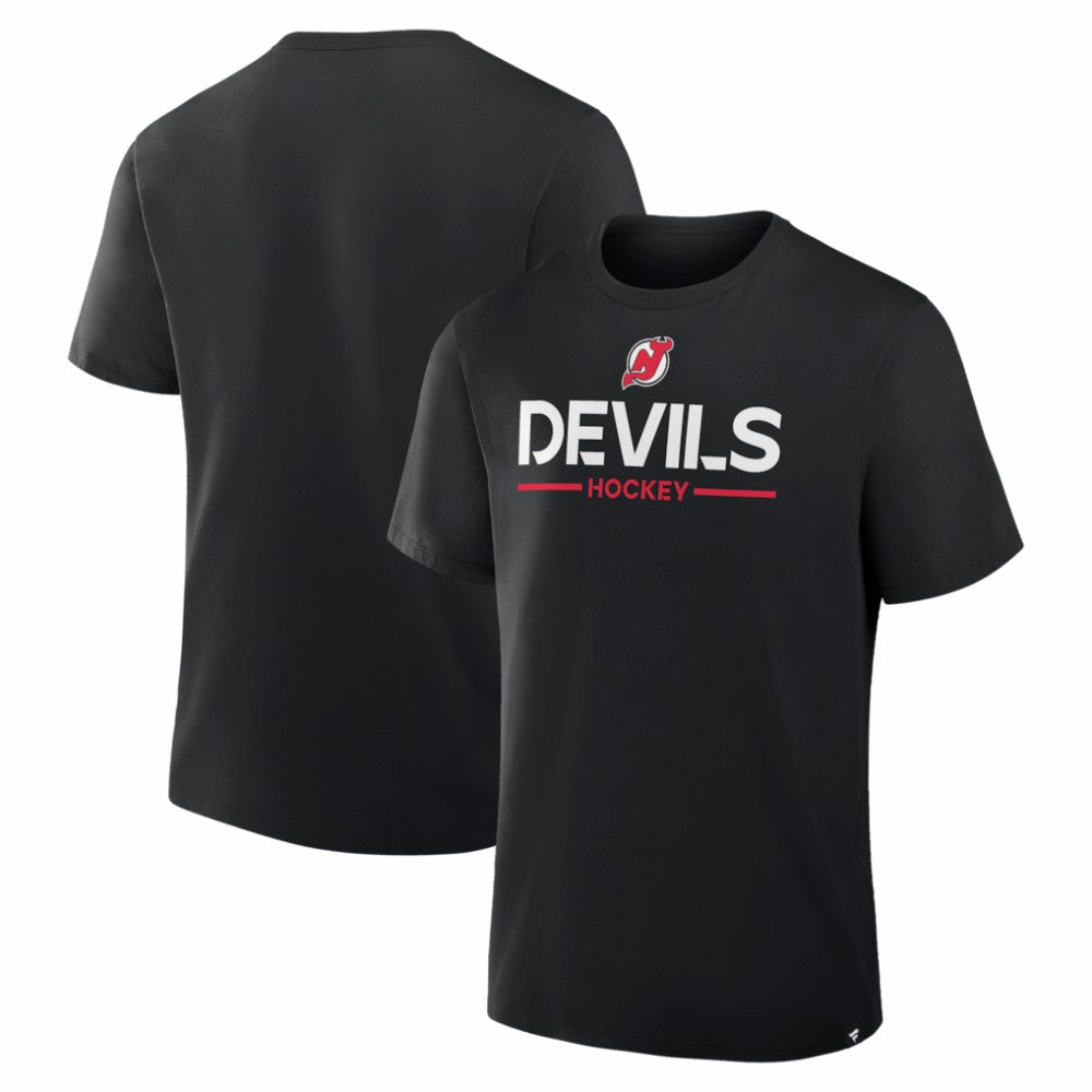 New Jersey Devils Fanatics Authentic Pro Primary T-Shirt Black