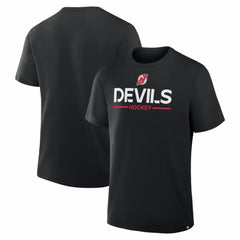 New Jersey Devils Fanatics Authentic Pro Primary T-Shirt Black