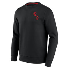 Sunderland Essentials Small Crest Crew Sweatshirt / Black / Mens outlet