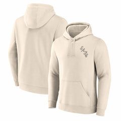 Sunderland Essentials Small Crest Vintage Logo Overhead Hoodie / Whitecap Gray / Mens shop