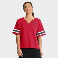 Tampa Bay Buccaneers Women's Redzone Curl Route T-Shirt - Red cheap